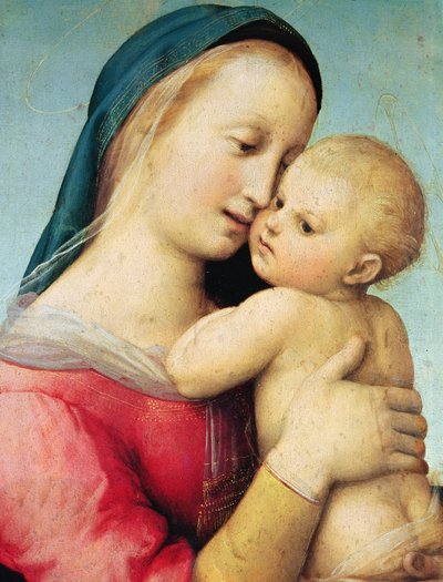 Tempi Madonna (detail) by Raffaello Sanzio Raphael